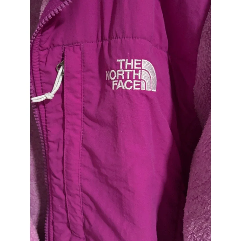 The North Face Denali Purple Two Tone Sherpa Fleece Jacket Gorpcore Granola L